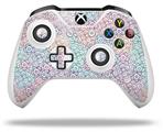 WraptorSkinz Decal Skin Wrap Set works with 2016 and newer XBOX One S / X Controller Flowers Pattern 08 (CONTROLLER NOT INCLUDED)