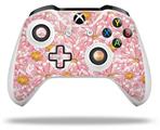WraptorSkinz Decal Skin Wrap Set works with 2016 and newer XBOX One S / X Controller Flowers Pattern 12 (CONTROLLER NOT INCLUDED)