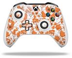 WraptorSkinz Decal Skin Wrap Set works with 2016 and newer XBOX One S / X Controller Flowers Pattern 14 (CONTROLLER NOT INCLUDED)