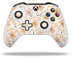 WraptorSkinz Decal Skin Wrap Set works with 2016 and newer XBOX One S / X Controller Flowers Pattern 15 (CONTROLLER NOT INCLUDED)