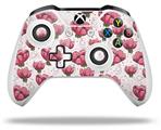 WraptorSkinz Decal Skin Wrap Set works with 2016 and newer XBOX One S / X Controller Flowers Pattern 16 (CONTROLLER NOT INCLUDED)