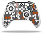 WraptorSkinz Decal Skin Wrap Set works with 2016 and newer XBOX One S / X Controller Locknodes 04 Burnt Orange (CONTROLLER NOT INCLUDED)