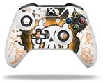 WraptorSkinz Decal Skin Wrap Set works with 2016 and newer XBOX One S / X Controller Cartoon Skull Orange (CONTROLLER NOT INCLUDED)