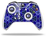 WraptorSkinz Decal Skin Wrap Set works with 2016 and newer XBOX One S / X Controller Daisy Blue (CONTROLLER NOT INCLUDED)