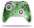 WraptorSkinz Decal Skin Wrap Set works with 2016 and newer XBOX One S / X Controller Bokeh Hex Green (CONTROLLER NOT INCLUDED)