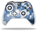 WraptorSkinz Decal Skin Wrap Set works with 2016 and newer XBOX One S / X Controller Bokeh Squared Blue (CONTROLLER NOT INCLUDED)