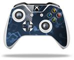 WraptorSkinz Decal Skin Wrap Set works with 2016 and newer XBOX One S / X Controller Bokeh Music Blue (CONTROLLER NOT INCLUDED)