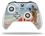 WraptorSkinz Decal Skin Wrap Set works with 2016 and newer XBOX One S / X Controller Kayla DeLancey Pink Dress 19 (CONTROLLER NOT INCLUDED)