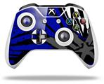 WraptorSkinz Decal Skin Wrap Set works with 2016 and newer XBOX One S / X Controller Baja 0040 Blue Royal (CONTROLLER NOT INCLUDED)