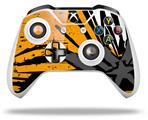 WraptorSkinz Decal Skin Wrap Set works with 2016 and newer XBOX One S / X Controller Baja 0040 Orange (CONTROLLER NOT INCLUDED)