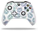 WraptorSkinz Decal Skin Wrap Set works with 2016 and newer XBOX One S / X Controller Blue Green Lips (CONTROLLER NOT INCLUDED)