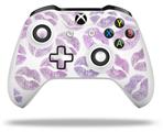 WraptorSkinz Decal Skin Wrap Set works with 2016 and newer XBOX One S / X Controller Purple Lips (CONTROLLER NOT INCLUDED)