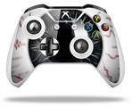 WraptorSkinz Decal Skin Wrap Set works with 2016 and newer XBOX One S / X Controller Eyeball Black (CONTROLLER NOT INCLUDED)