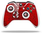 WraptorSkinz Decal Skin Wrap Set works with 2016 and newer XBOX One S / X Controller Folder Doodles Red (CONTROLLER NOT INCLUDED)