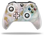 WraptorSkinz Decal Skin Wrap Set works with 2016 and newer XBOX One S / X Controller Cotton Candy Gilded Marble (CONTROLLER NOT INCLUDED)