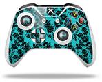 WraptorSkinz Decal Skin Wrap Set works with 2016 and newer XBOX One S / X Controller Peppered Flower (CONTROLLER NOT INCLUDED)