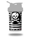 Decal Style Skin Wrap works with Blender Bottle 22oz ProStak Skull Patch (BOTTLE NOT INCLUDED)