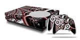 WraptorSkinz Decal Skin Wrap Set works with 2016 and newer XBOX One S Console and 2 Controllers Chainlink