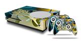 WraptorSkinz Decal Skin Wrap Set works with 2016 and newer XBOX One S Console and 2 Controllers Construction Paper