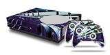 WraptorSkinz Decal Skin Wrap Set works with 2016 and newer XBOX One S Console and 2 Controllers Concourse