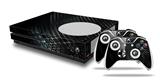 WraptorSkinz Decal Skin Wrap Set works with 2016 and newer XBOX One S Console and 2 Controllers Dark Mesh