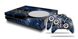 WraptorSkinz Decal Skin Wrap Set works with 2016 and newer XBOX One S Console and 2 Controllers Contrast