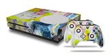 WraptorSkinz Decal Skin Wrap Set works with 2016 and newer XBOX One S Console and 2 Controllers Graffiti Graphic