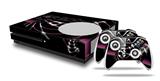 WraptorSkinz Decal Skin Wrap Set works with 2016 and newer XBOX One S Console and 2 Controllers From Space