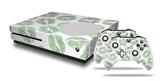 WraptorSkinz Decal Skin Wrap Set works with 2016 and newer XBOX One S Console and 2 Controllers Green Lips