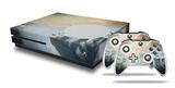 WraptorSkinz Decal Skin Wrap Set works with 2016 and newer XBOX One S Console and 2 Controllers Ice Land