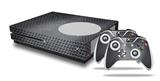 WraptorSkinz Decal Skin Wrap Set works with 2016 and newer XBOX One S Console and 2 Controllers Mesh Metal Hex