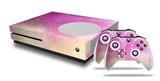 WraptorSkinz Decal Skin Wrap Set works with 2016 and newer XBOX One S Console and 2 Controllers Dynamic Cotton Candy Galaxy