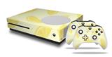 WraptorSkinz Decal Skin Wrap Set works with 2016 and newer XBOX One S Console and 2 Controllers Lemons Yellow