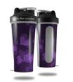Decal Style Skin Wrap works with Blender Bottle 28oz Bokeh Hearts Purple (BOTTLE NOT INCLUDED)