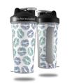 Decal Style Skin Wrap works with Blender Bottle 28oz Blue Green Lips (BOTTLE NOT INCLUDED)