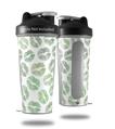 Decal Style Skin Wrap works with Blender Bottle 28oz Green Lips (BOTTLE NOT INCLUDED)