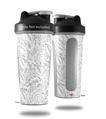 Decal Style Skin Wrap works with Blender Bottle 28oz Fall Black On White (BOTTLE NOT INCLUDED)