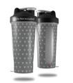 Decal Style Skin Wrap works with Blender Bottle 28oz Hearts Gray On White (BOTTLE NOT INCLUDED)
