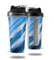 Decal Style Skin Wrap works with Blender Bottle 28oz Paint Blend Blue (BOTTLE NOT INCLUDED)