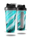 Decal Style Skin Wrap works with Blender Bottle 28oz Paint Blend Teal (BOTTLE NOT INCLUDED)