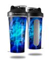 Decal Style Skin Wrap works with Blender Bottle 28oz Cubic Shards Blue (BOTTLE NOT INCLUDED)