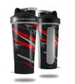 Decal Style Skin Wrap works with Blender Bottle 28oz Baja 0014 Red (BOTTLE NOT INCLUDED)