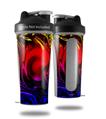 Decal Style Skin Wrap works with Blender Bottle 28oz Liquid Metal Chrome Flame Hot (BOTTLE NOT INCLUDED)