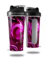 Decal Style Skin Wrap works with Blender Bottle 28oz Liquid Metal Chrome Hot Pink Fuchsia (BOTTLE NOT INCLUDED)
