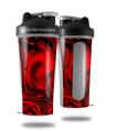 Decal Style Skin Wrap works with Blender Bottle 28oz Liquid Metal Chrome Red (BOTTLE NOT INCLUDED)