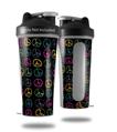 Decal Style Skin Wrap works with Blender Bottle 28oz Kearas Peace Signs Black (BOTTLE NOT INCLUDED)