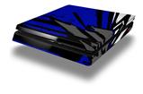 Vinyl Decal Skin Wrap compatible with Sony PlayStation 4 Slim Console Baja 0040 Blue Royal (PS4 NOT INCLUDED)