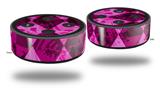 Skin Wrap Decal Set 2 Pack for Amazon Echo Dot 2 - Pink Diamond (2nd Generation ONLY - Echo NOT INCLUDED)