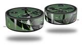 Skin Wrap Decal Set 2 Pack for Amazon Echo Dot 2 - Airy (2nd Generation ONLY - Echo NOT INCLUDED)