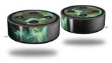 Skin Wrap Decal Set 2 Pack for Amazon Echo Dot 2 - Alone (2nd Generation ONLY - Echo NOT INCLUDED)